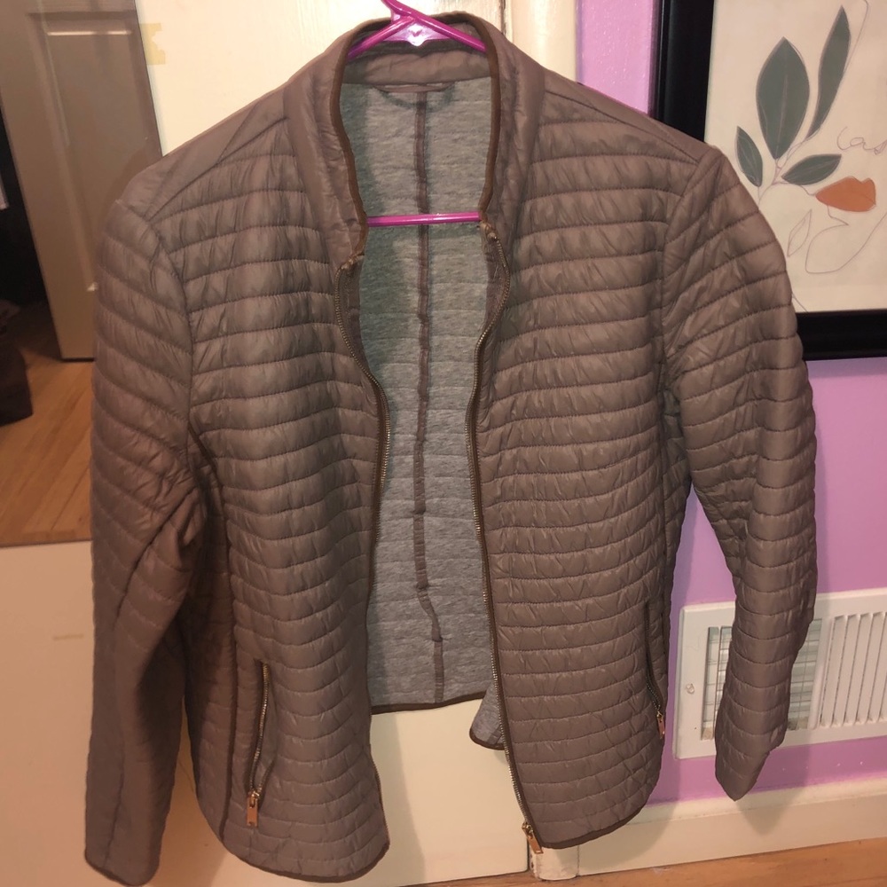 MANGO Tan Jacket